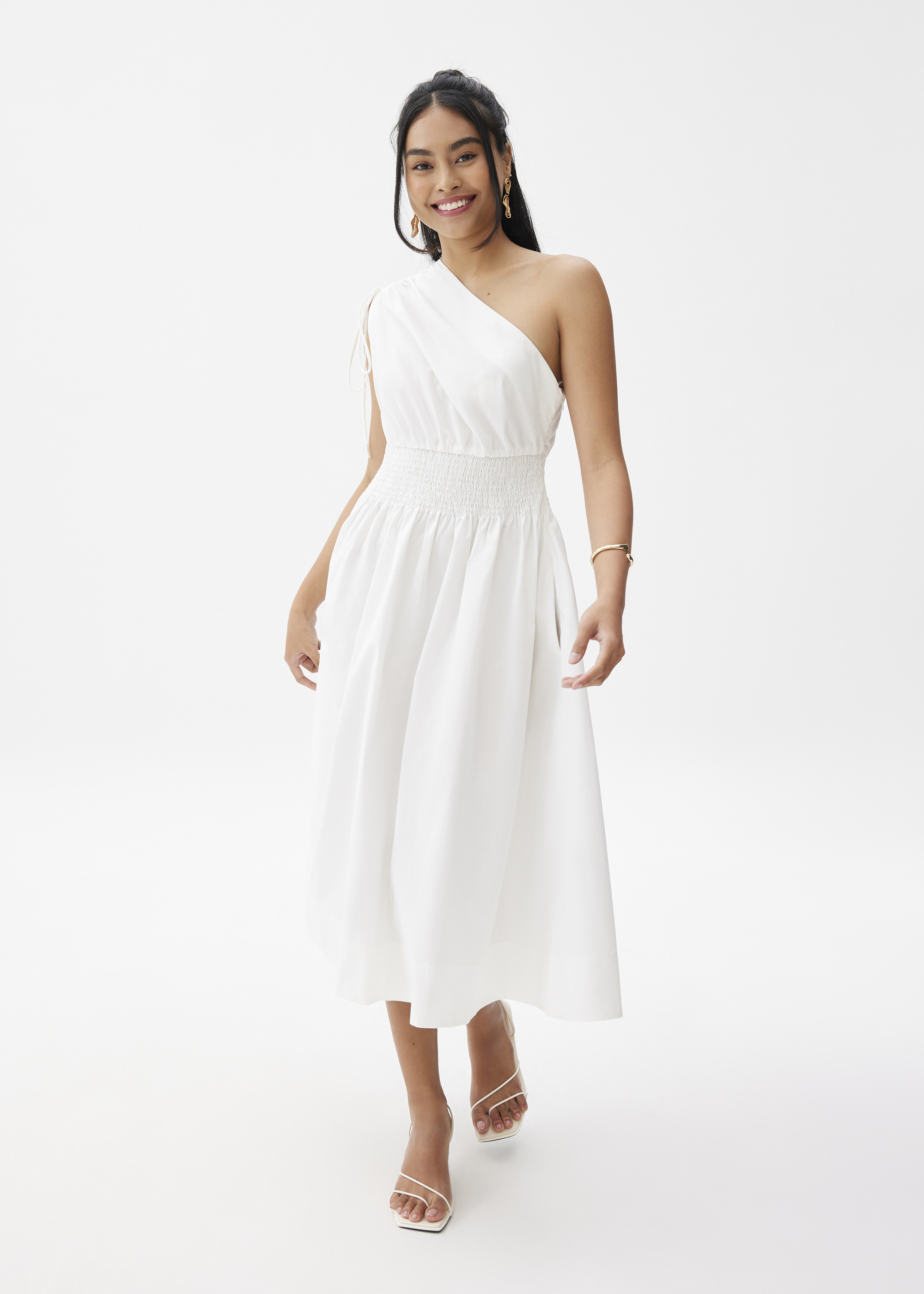 

Cotton Toga Fit & Flare Midaxi Dress-031-L