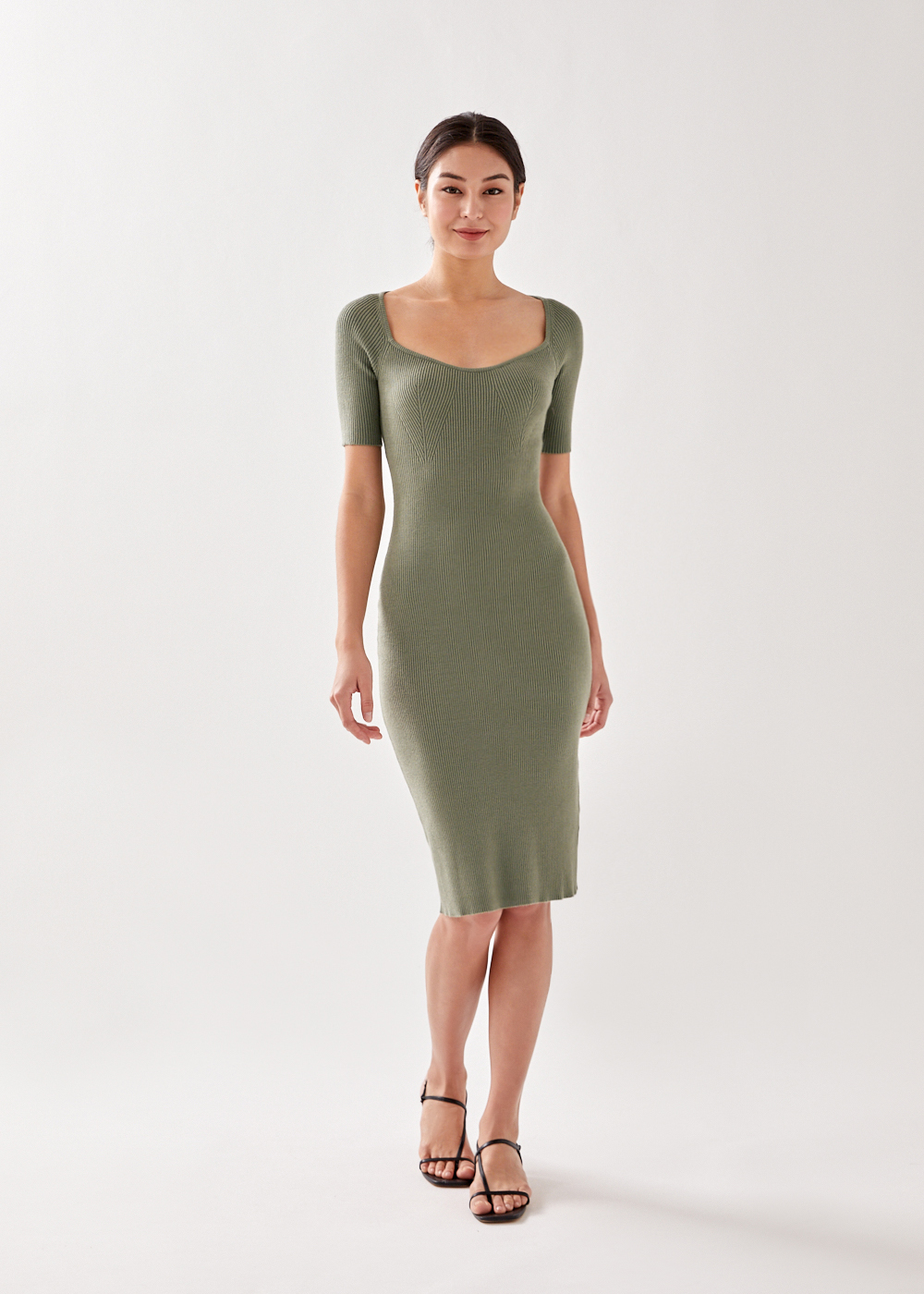 Epone Knit Bodycon Dress-156-S
