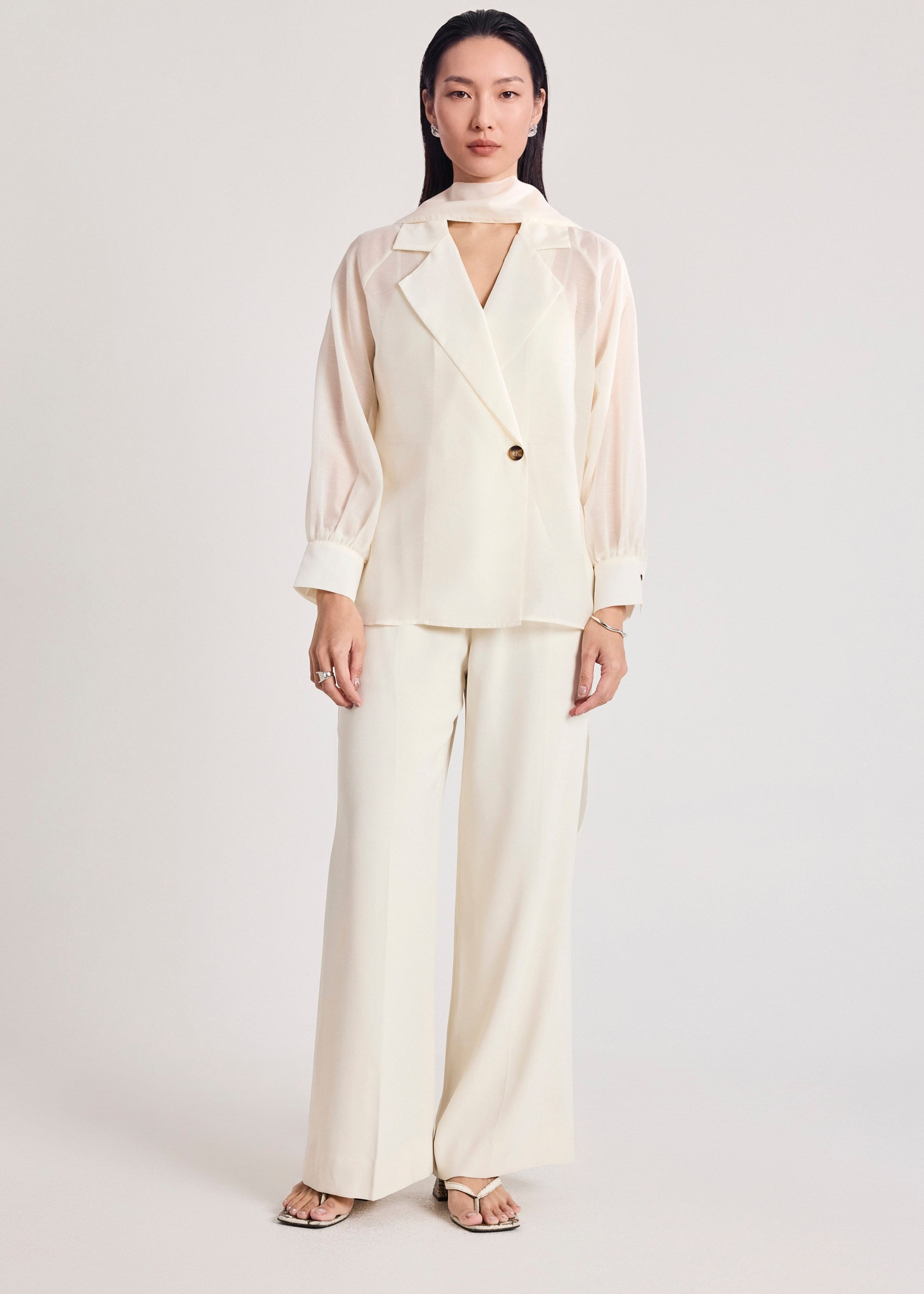 RuchedReady® Sheer Blouse Love, Bonito