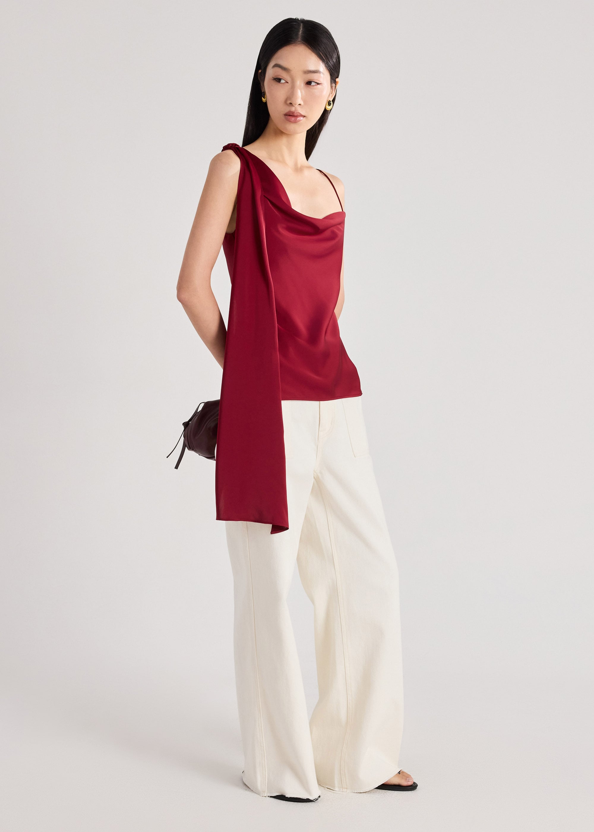 Multi-way Satin Camisole Love, Bonito
