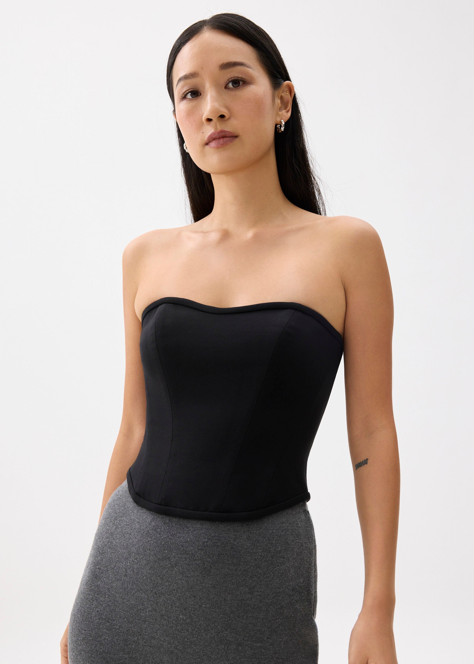 Lia Crop Bustier Top Love, Bonito