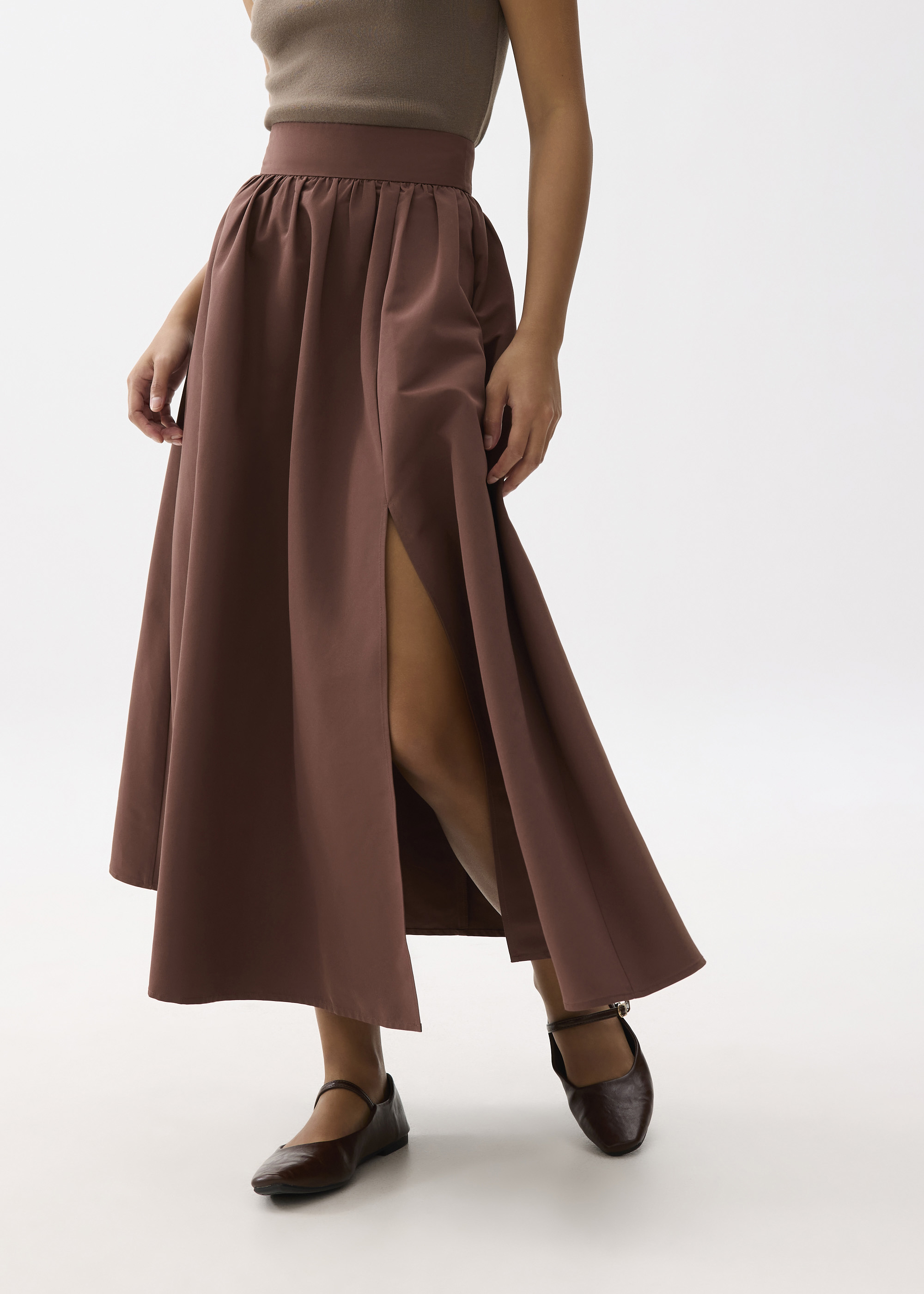Zoe Flare Maxi Skirt-105-XS