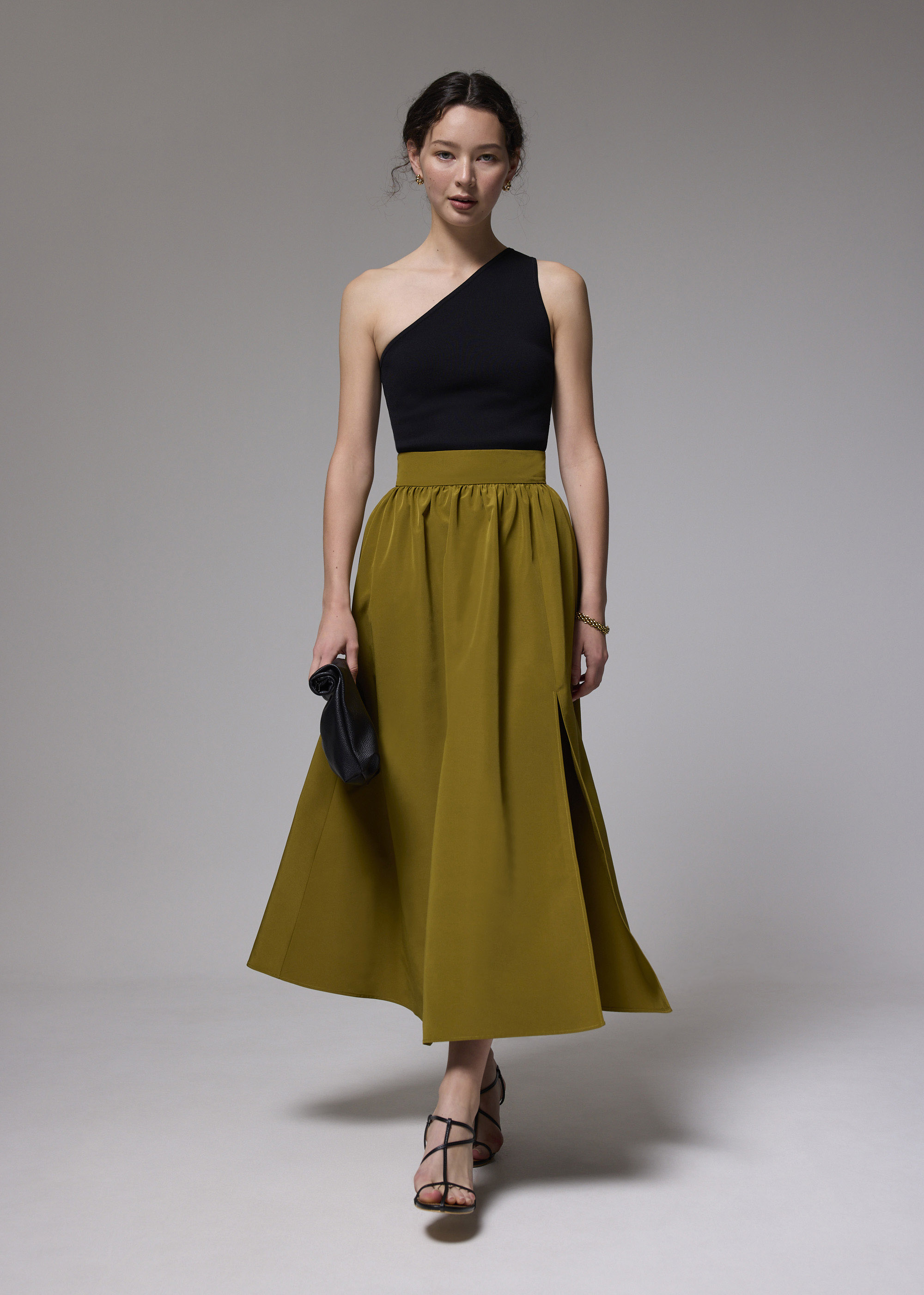 

Zoe Flare Maxi Skirt-157-S