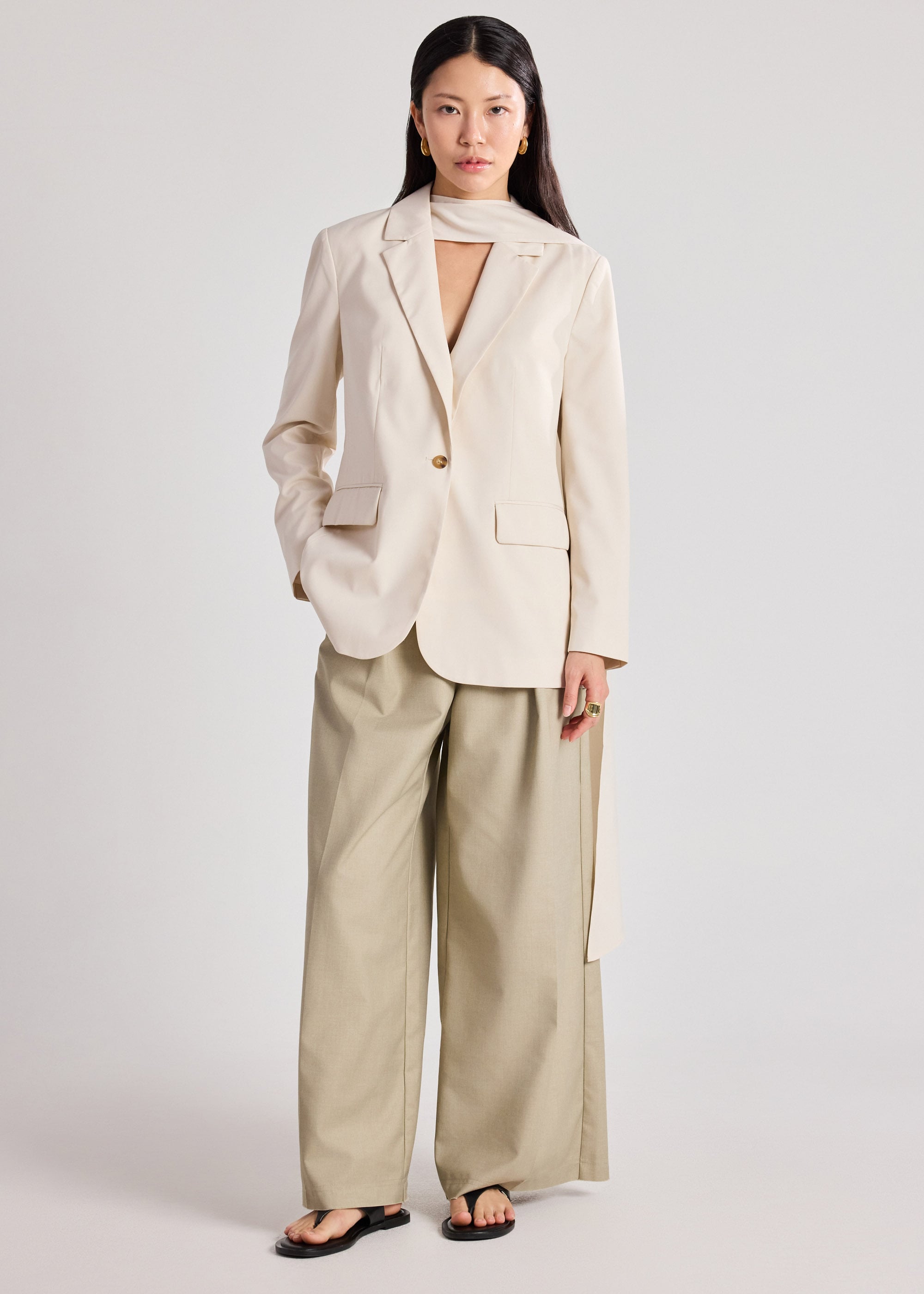 RuchedReady® Multi-way Blazer Love, Bonito: retailer-supplied image