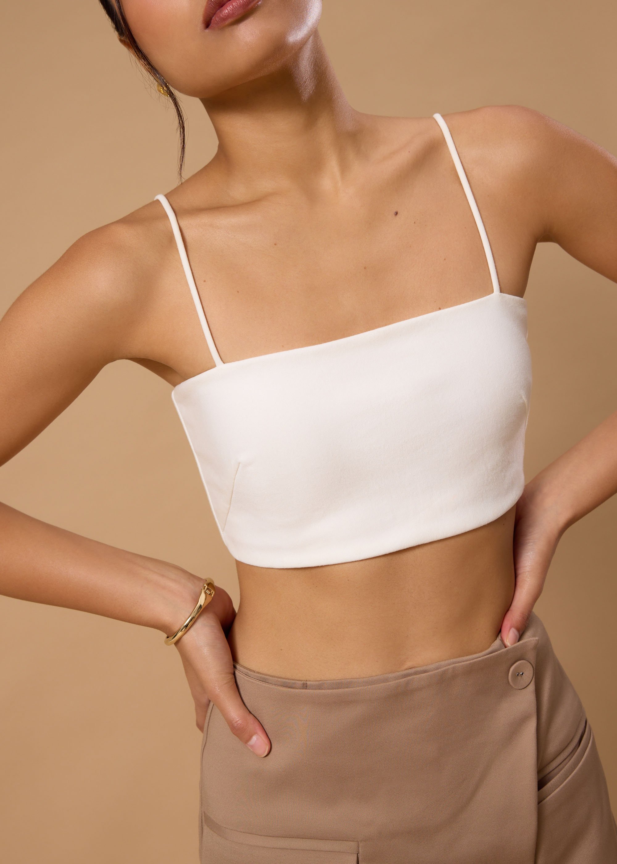 

BraFree by LB Joey Crop Camisole Top Love, Bonito