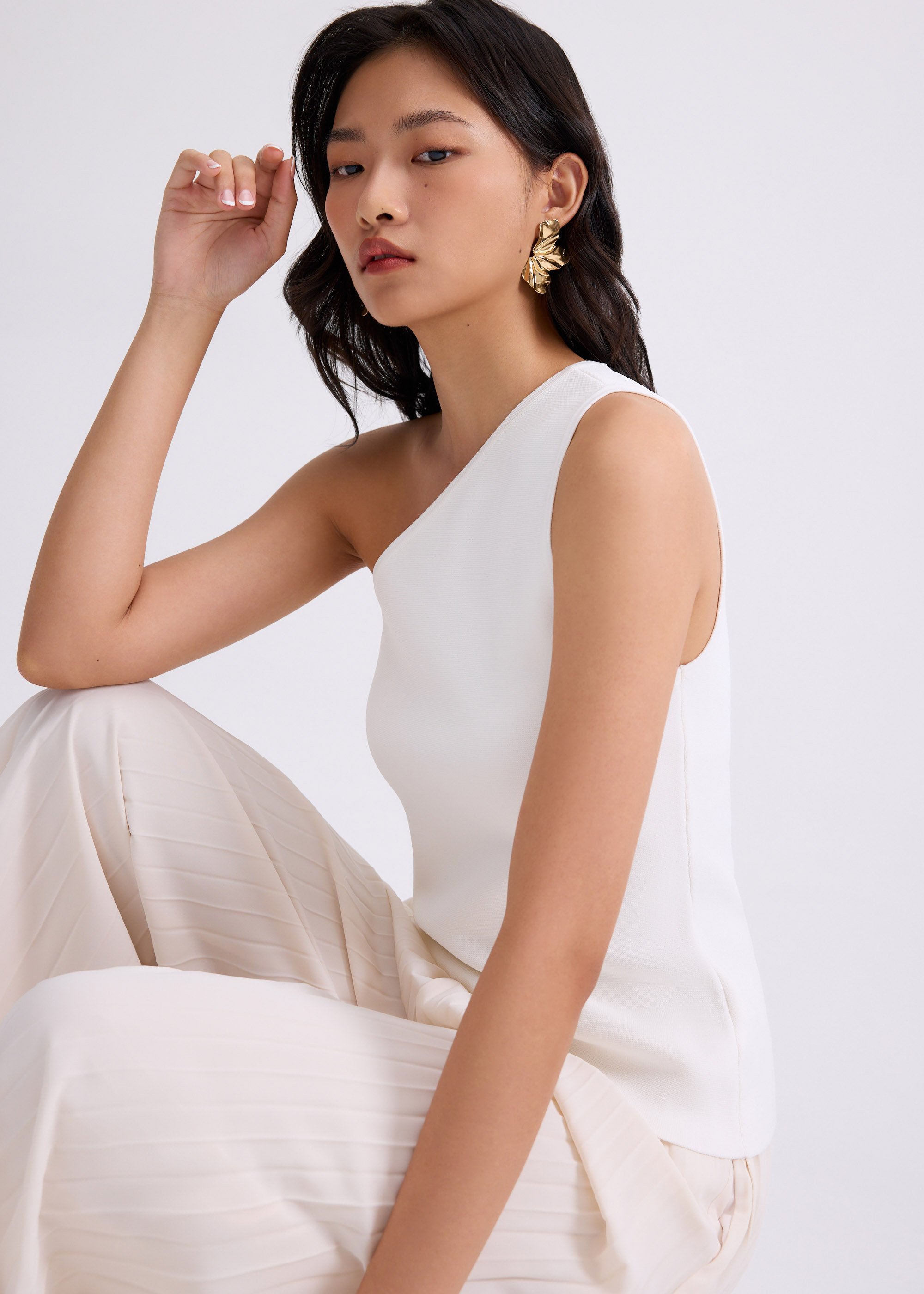 

Amina Knit Toga Tank Top Love, Bonito