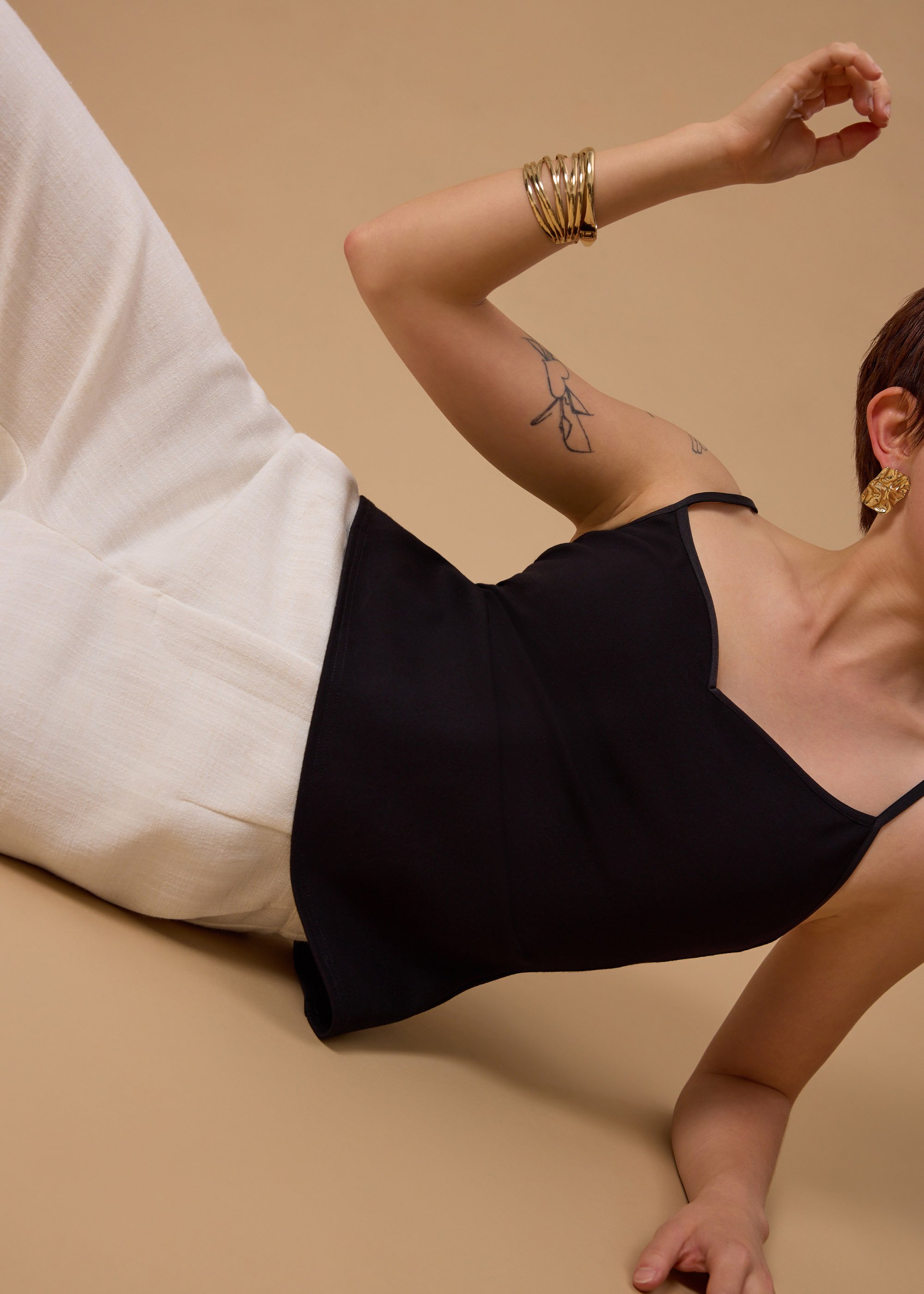 

BraFree by LB Yoonchae Jersey Sweetheart Fitted Camisole Top Love, Bonito