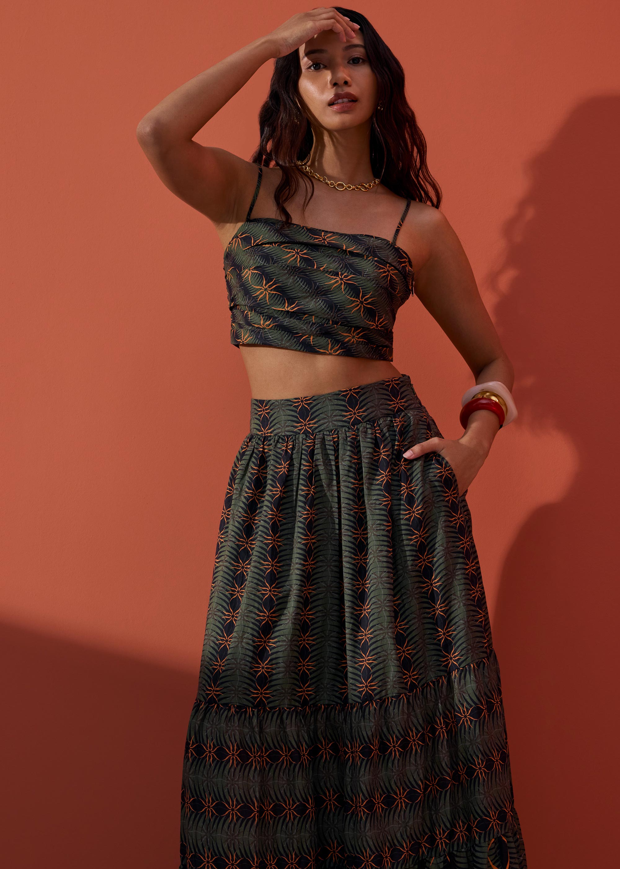 

Cotton Camisole Top in Desert Haze