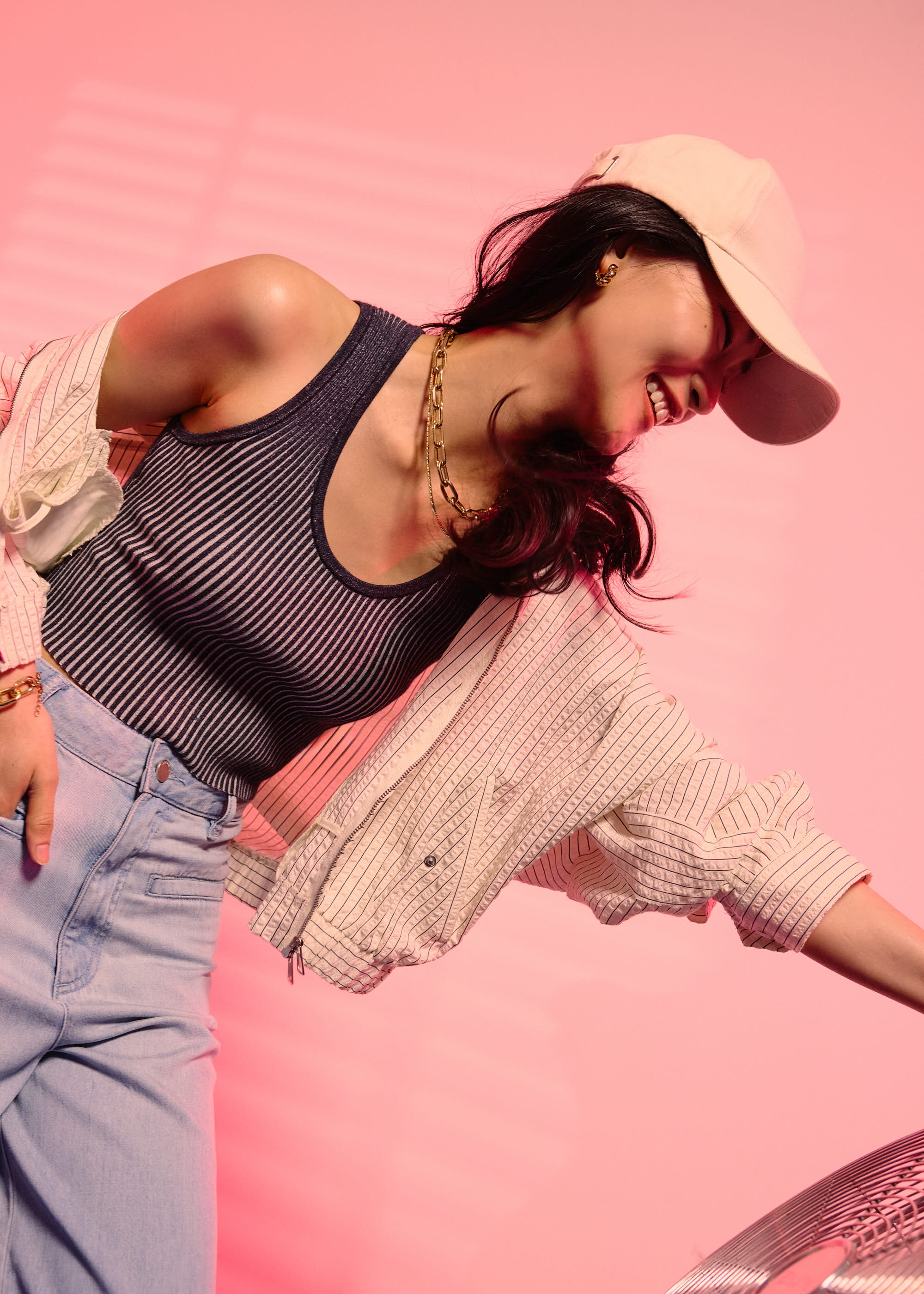 

Duo Knit Scoop Neck Crop Tank Top Love, Bonito