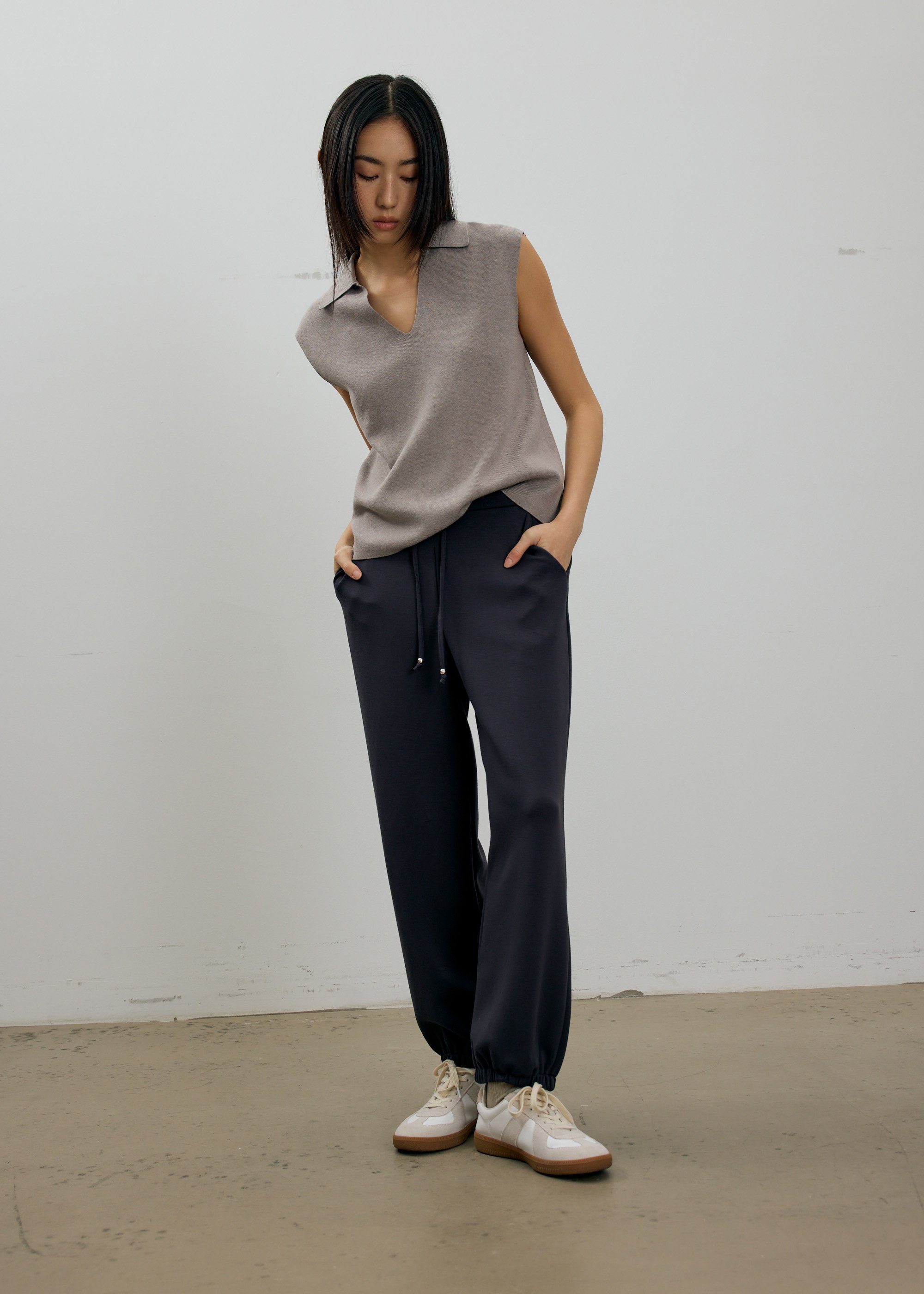 

Neoprene High Waist Peg Leg Pants Love, Bonito