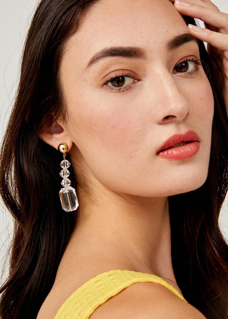 Julie Crystal Drop Earrings