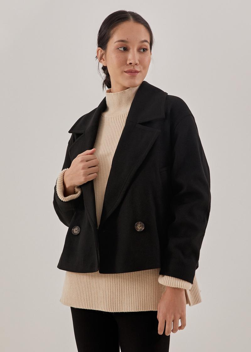 Hallie Double Breasted Peacoat