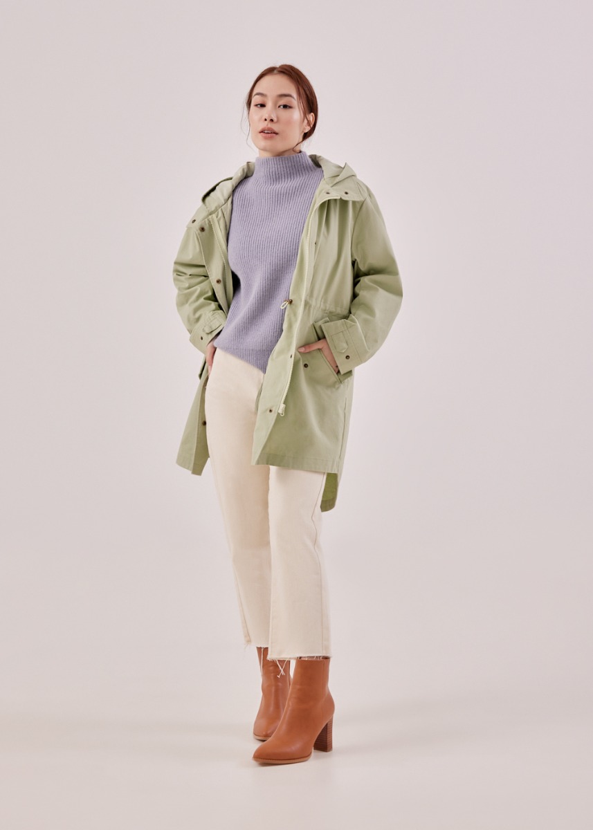 

Zuna Water-Repellent Parka-156-XS