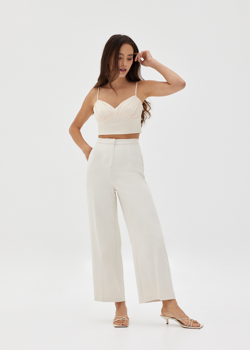 

Raevyn Classic Straight Leg Pants-035-S