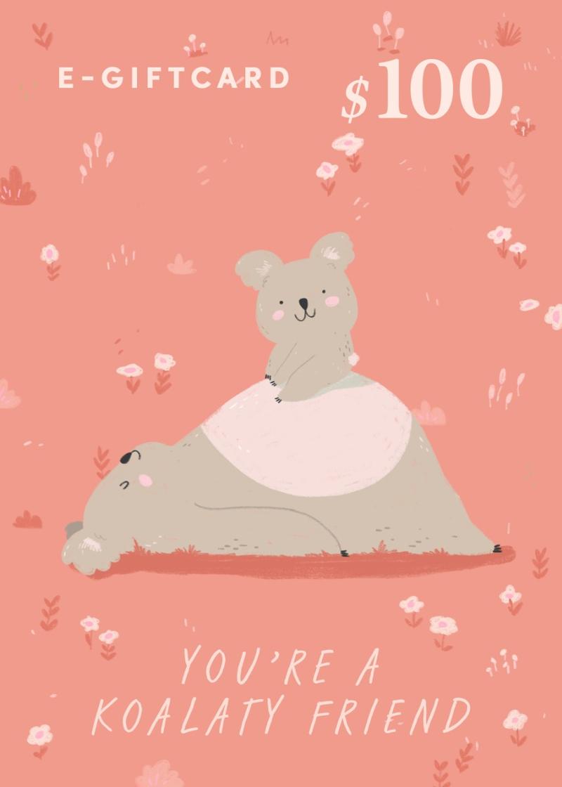Love, Bonito e-Gift Card - Koalaty - $100