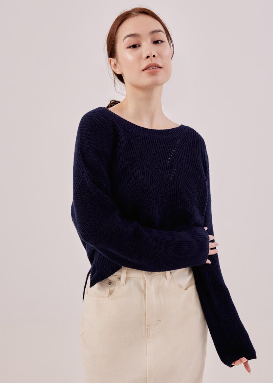 Cera Relaxed Crew Neck Jumper