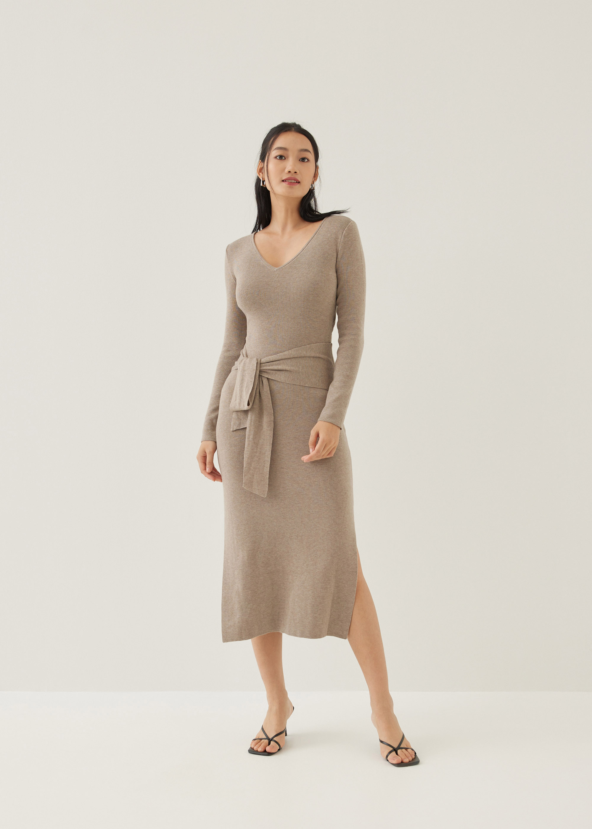 

Issie Knit Column Midi Dress-235-L