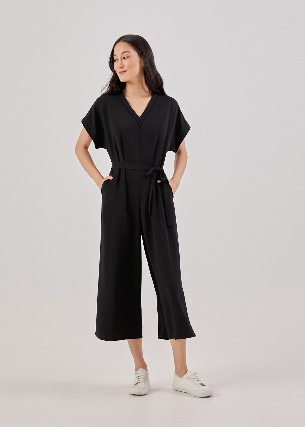 

Jorjen Sash Tie Midaxi Jumpsuit-014-XXL