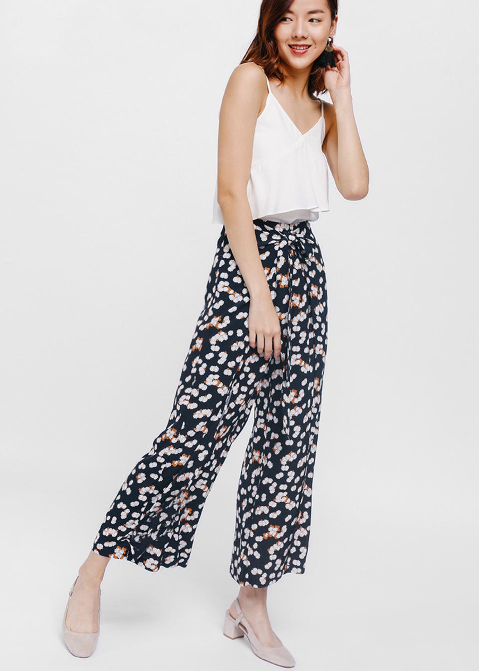 Buy Casya Printed Foldover Pants @ Love, Bonito Singapore | Shop Women ...