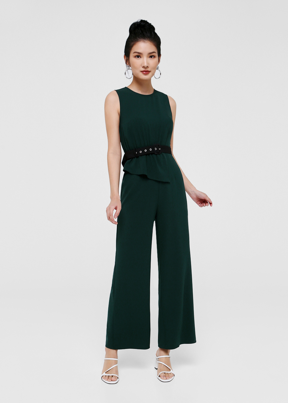 calvin klein green jumpsuit