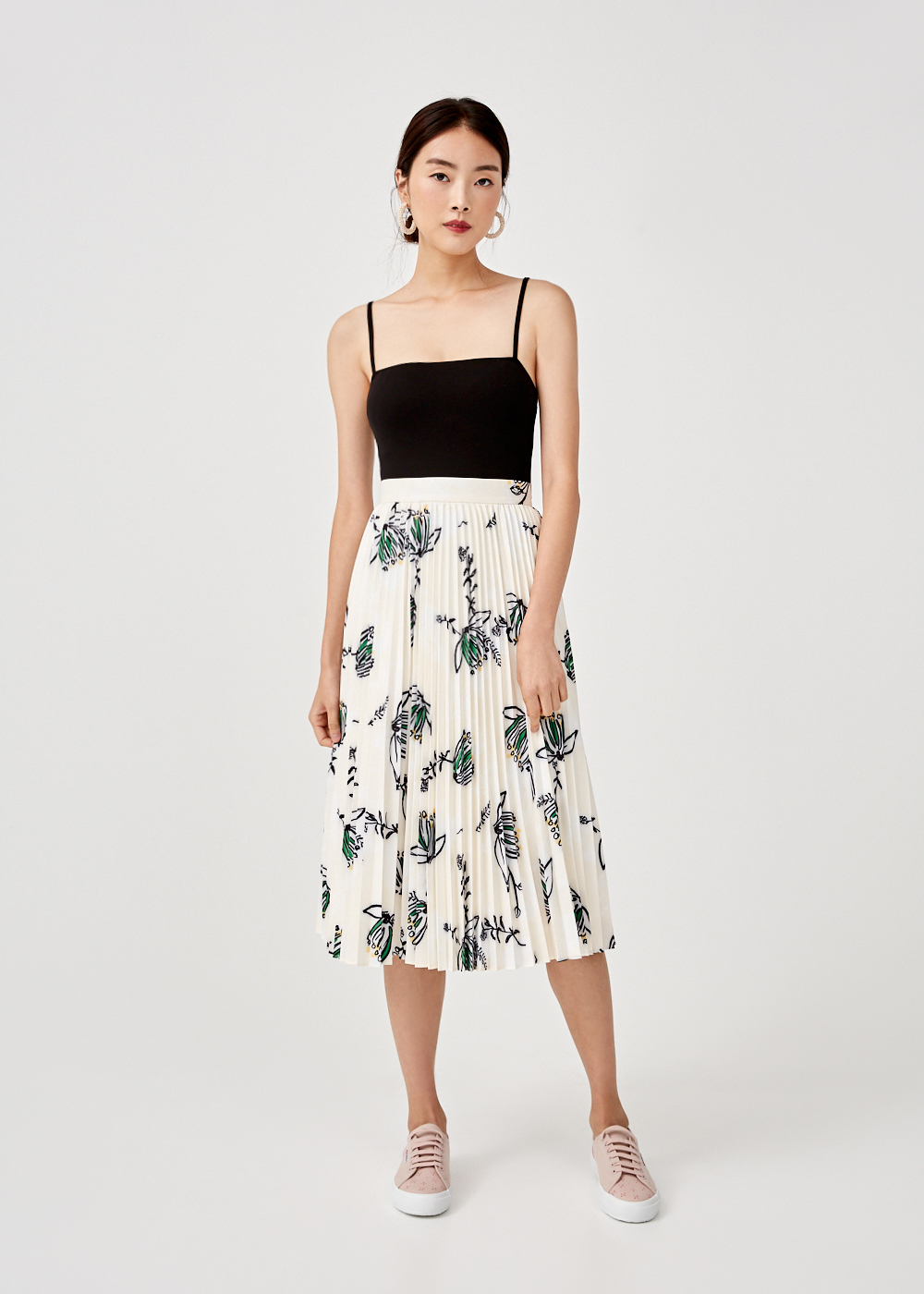 Floral discount skirt singapore