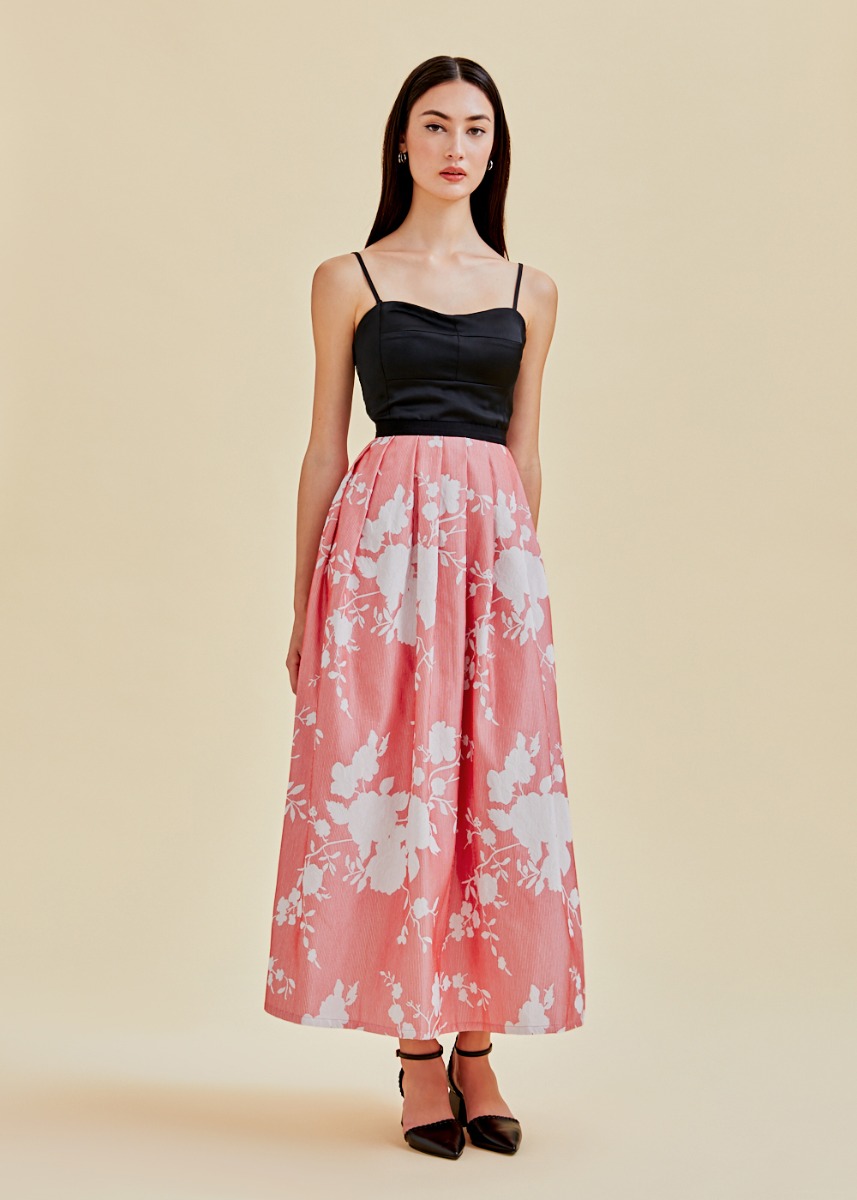 

Aliz Jacquard Maxi Skirt-020-XS