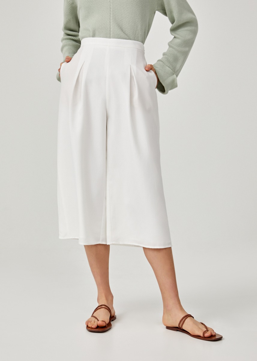 straight leg culottes