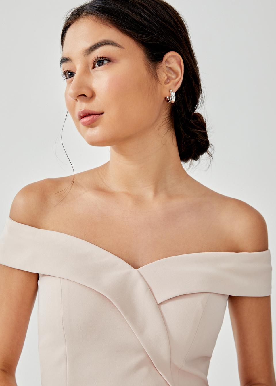 Buy Emmilie Padded Off Shoulder Top Love, Bonito Singapore Shop