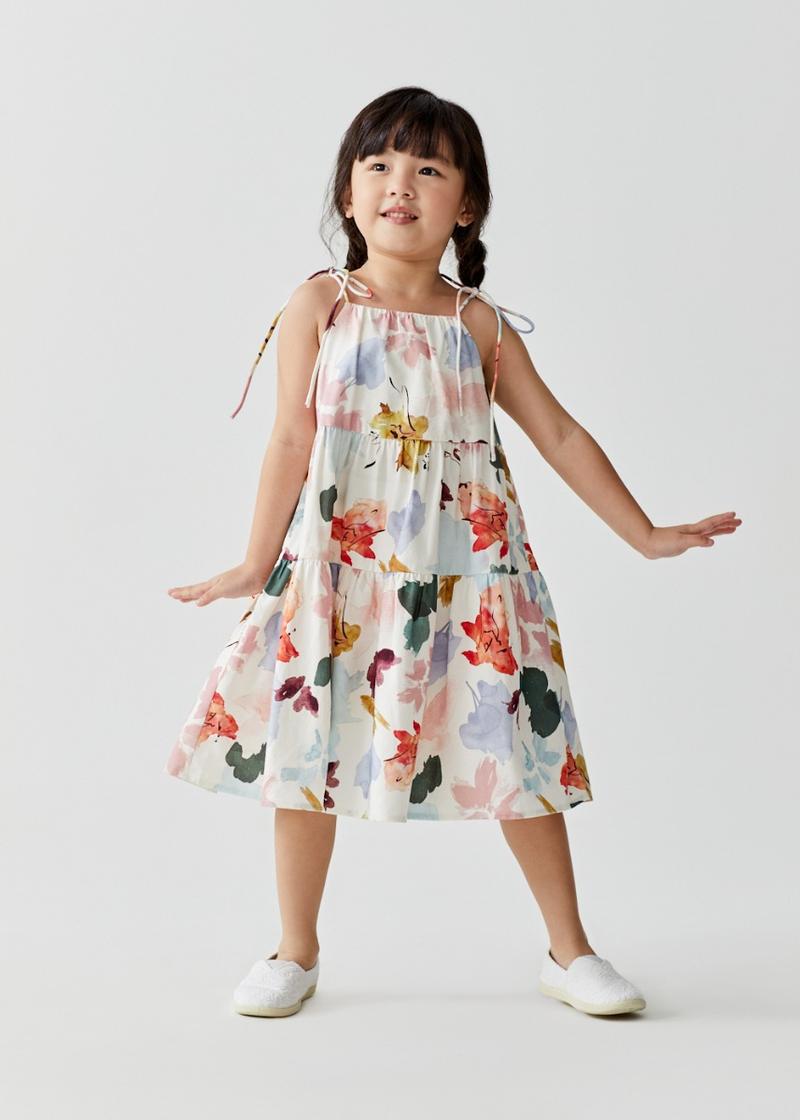 Buy Loki Babydoll Ruffle Linen Dress In Floral Dance Love Bonito Singapore Shop Women S Fashion Online Love Bonito Sg Women S Fashion