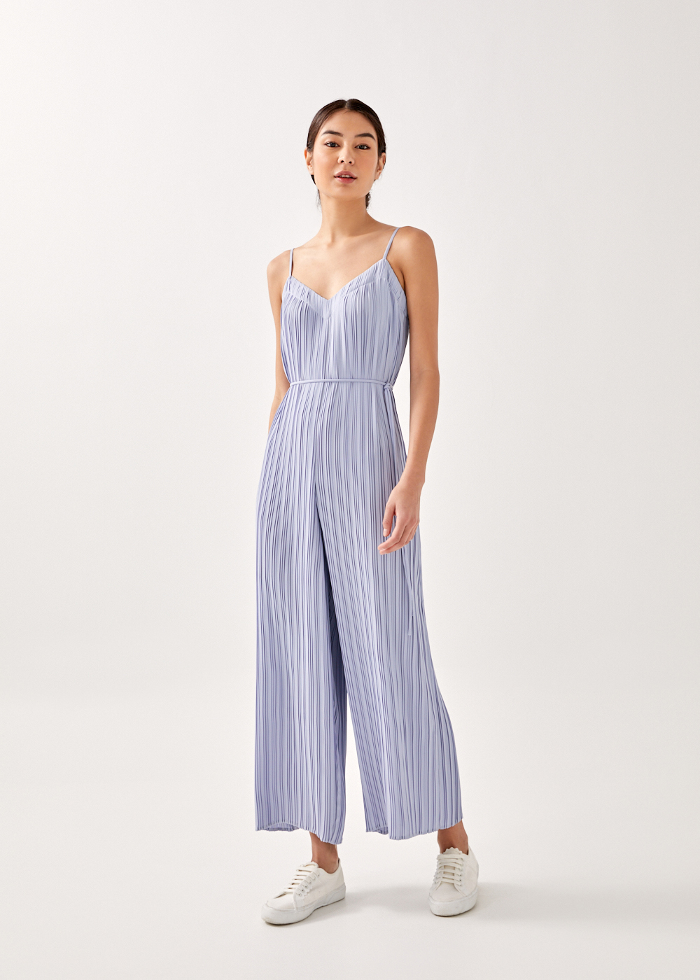 

Sabine Pleat Wide Leg Jumpsuit-245-XXL