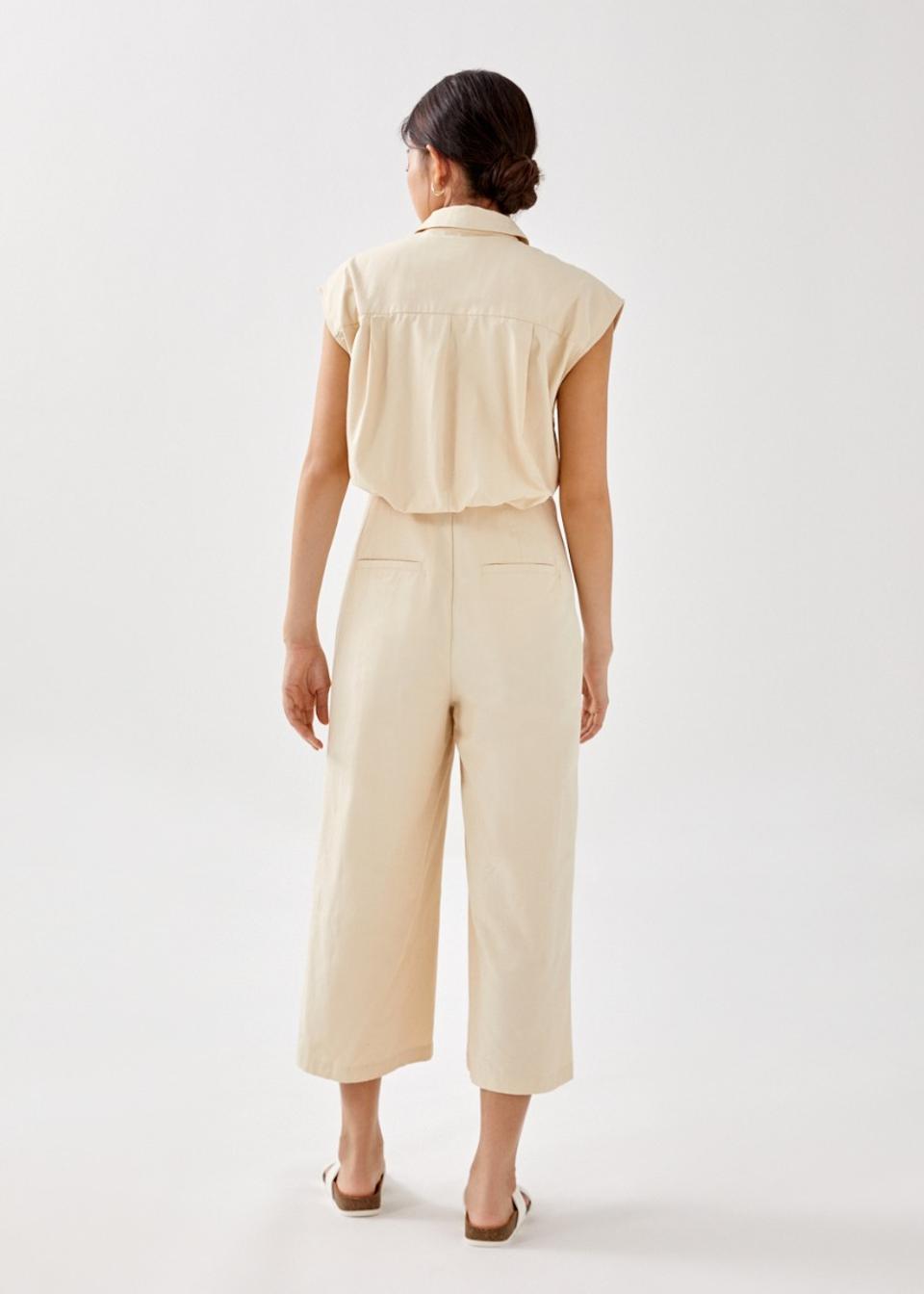 Selie Utilitarian Jumpsuit | Love, Bonito HK | Women's Fashion