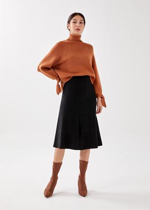 Valka Knit Midi Skirt