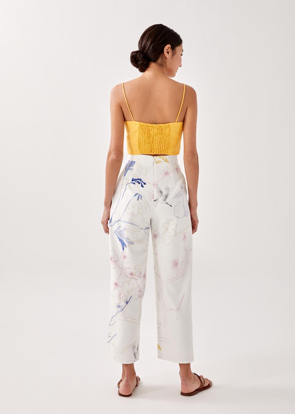 Kimisha Tailored Pants in Eastern Tapestry