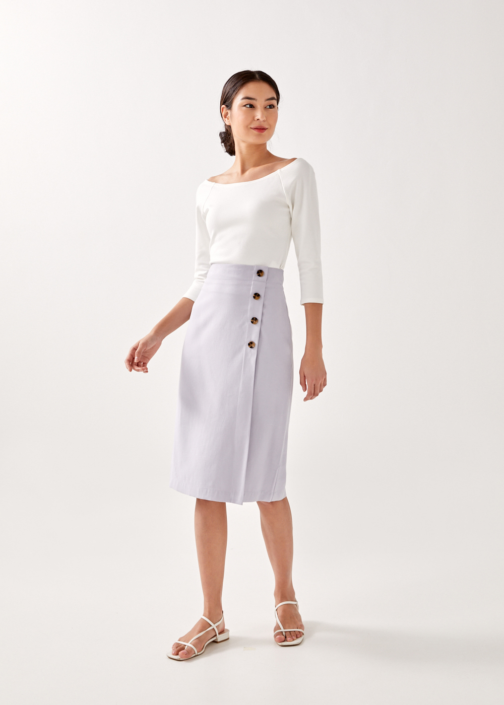 

Kaleni Boat Neck Top-031-M