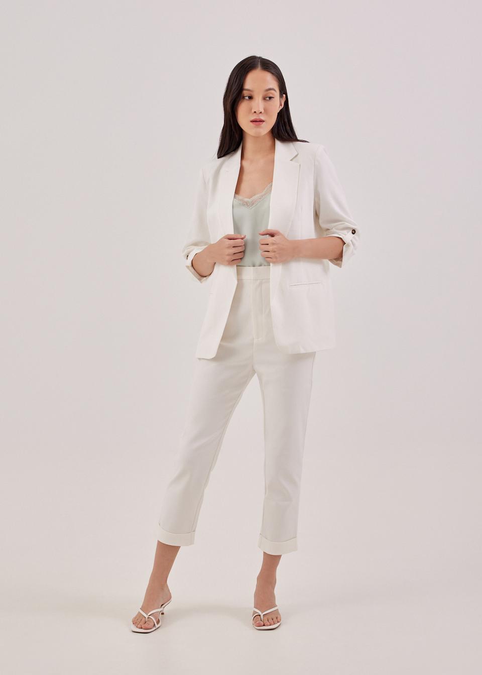 Love Bonito Holly Ruffle Cropped Top