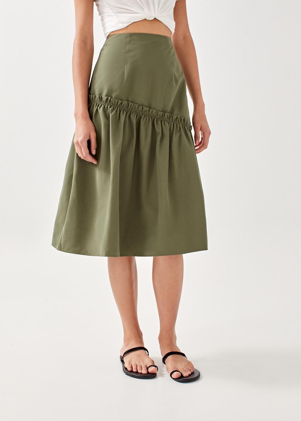 Buy Cheriea Asymmetrical Midi Skirt @ Love, Bonito | Shop Women's ...