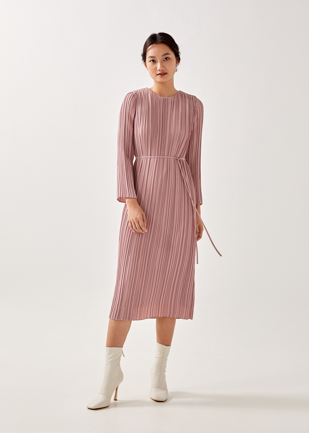 

Casalyn Pleated Maxi Dress-026-S
