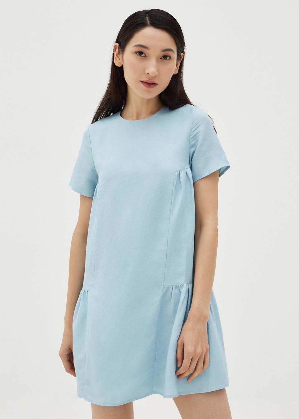 Buy Karsyn Linen Tiered Swing Dress Love Bonito Shop Women S Fashion Online Shop New Arrivals Online Love Bonito Women S Fashion