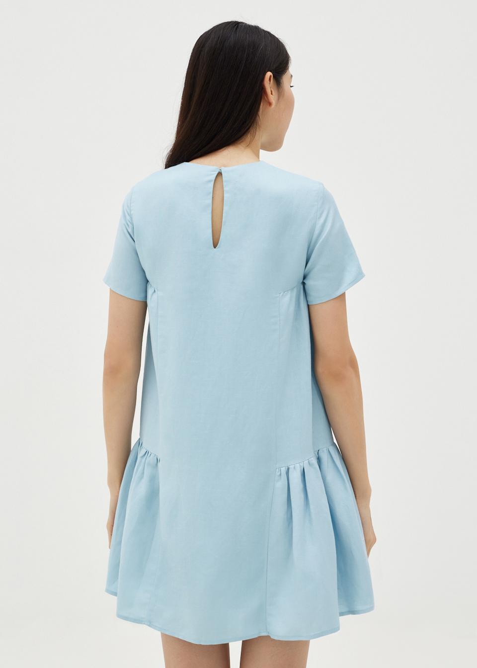 Buy Karsyn Linen Tiered Swing Dress Love Bonito Shop Women S Fashion Online Shop New Arrivals Online Love Bonito Women S Fashion