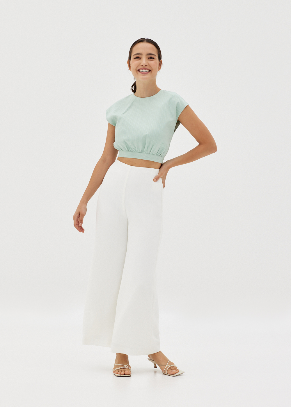 

Maurie Wide Leg Pants -031-S