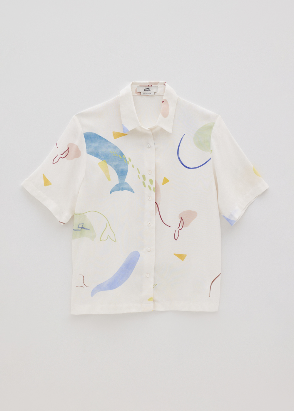 

Lucia Button Down Shirt in Summer Playthings-031-S