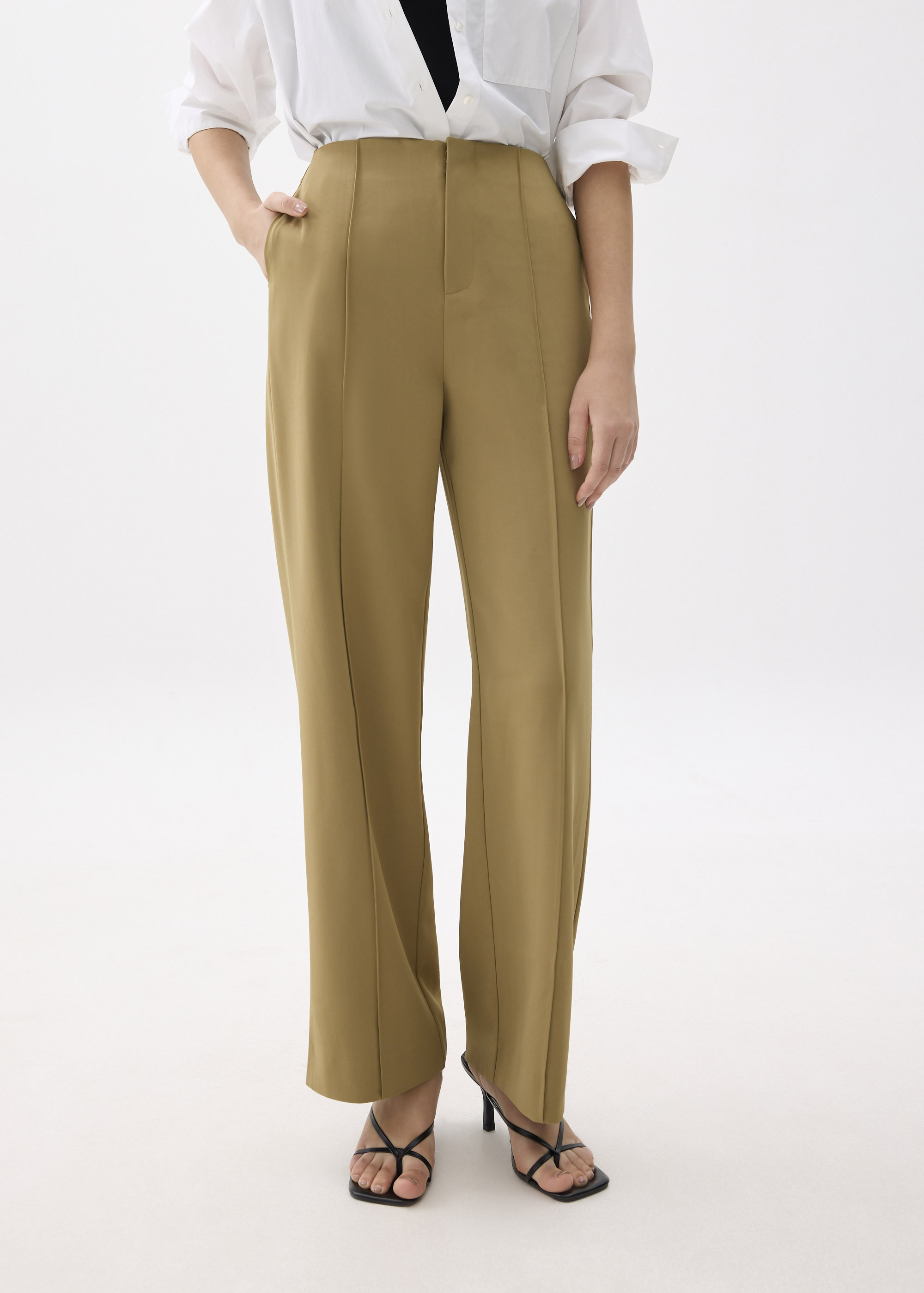 

Darya Pintuck Maxi Pants-275-XS