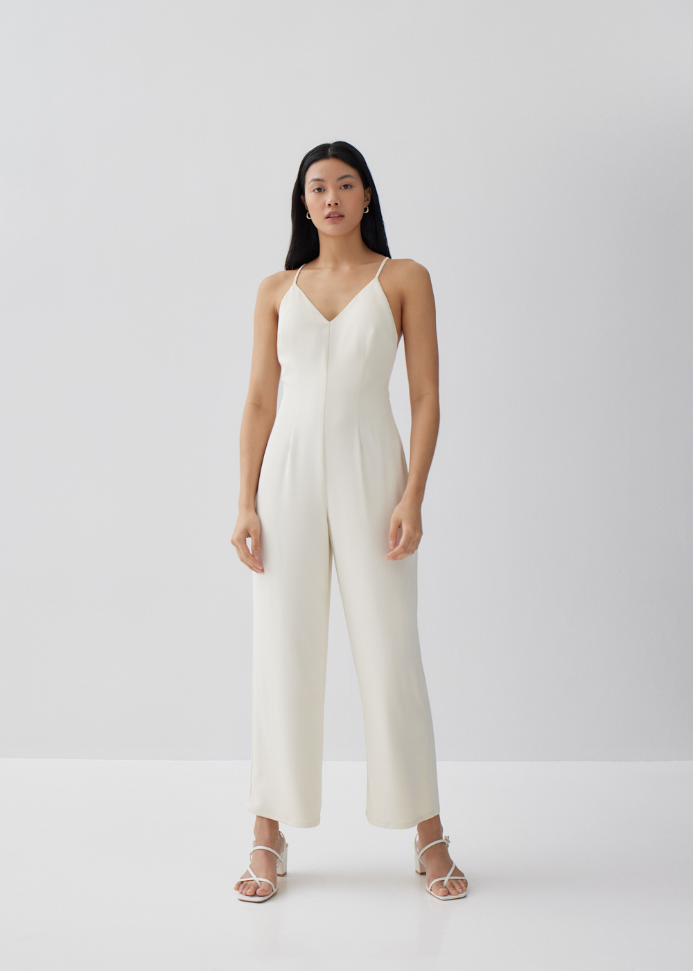 

Jerica Padded Plunge Jumpsuit-035-M