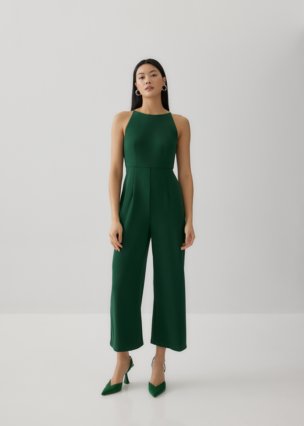 

Ysabelle Cut In Straight Leg Jumpsuit-006-XS