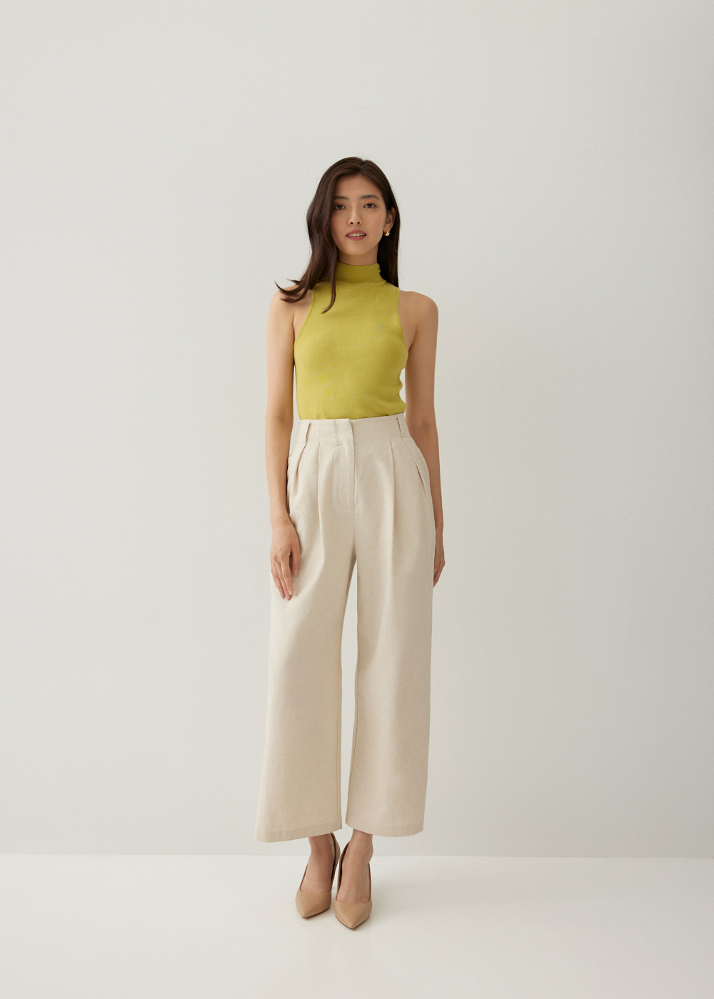 

Zilla Linen Straight Leg Pants-279-XS