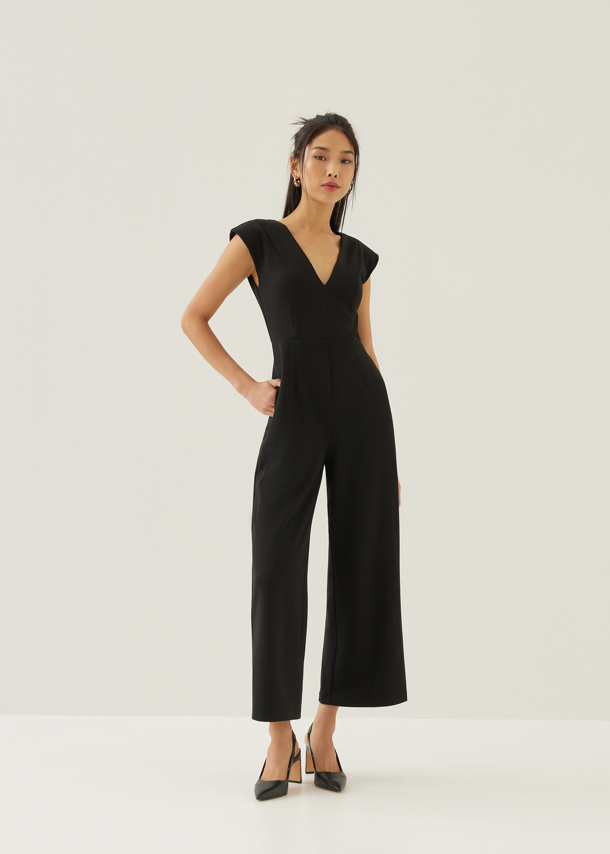 

Kaeli Padded Wide Leg Jumpsuit-014-L