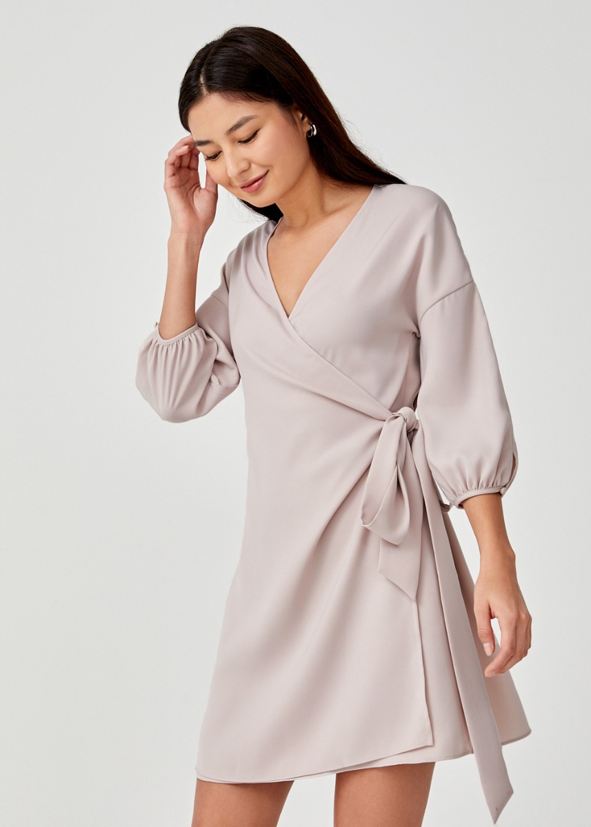 love bonito wrap dress