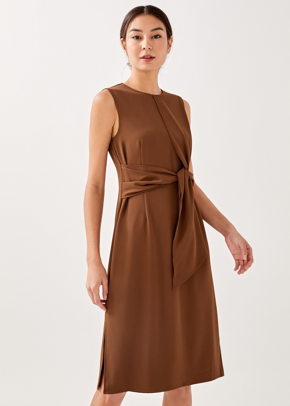 column midi dress
