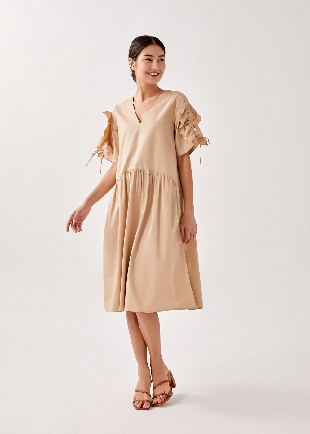 

Blaire Dropwaist Midi Dress-082-S
