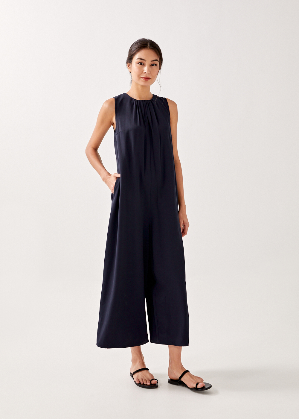 

Karita Tie Back Relaxed Jumpsuit-052-S